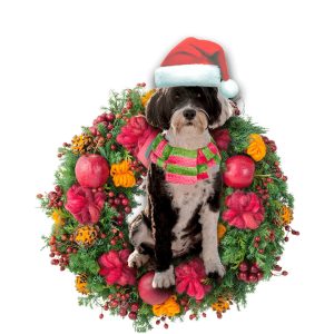 Portuguese Water Dog Christmas Christmas Plastic Hanging…