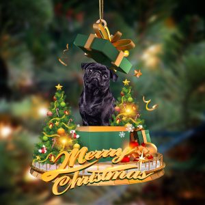 Pug Bla-Christmas Gifts&Dogs Hanging Christmas Plastic Hanging…