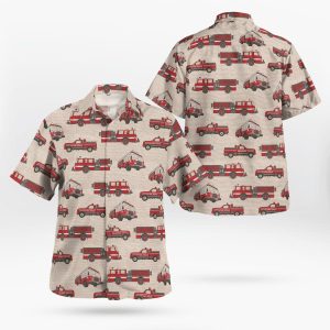 Request New Shirt Fire Truck Hawaiian Shirt…