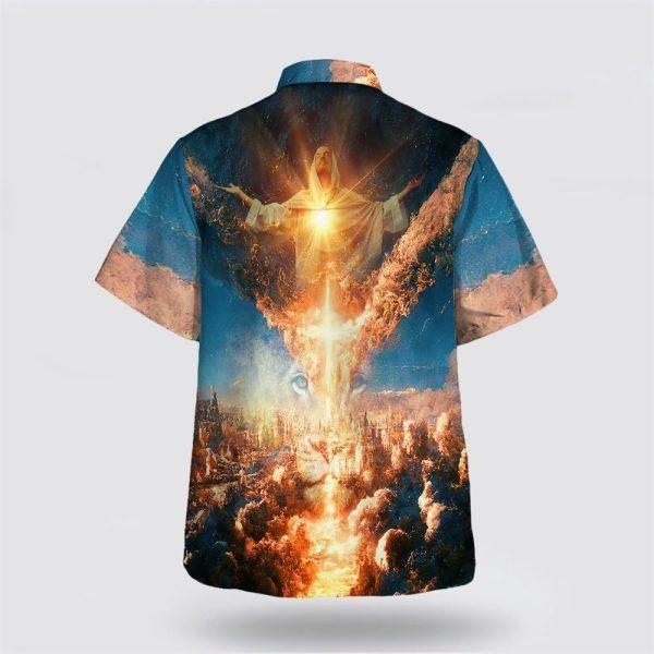 Resurrection Of Jesus Lion Hawaiian Shirts For Men – Gifts For Christian Families