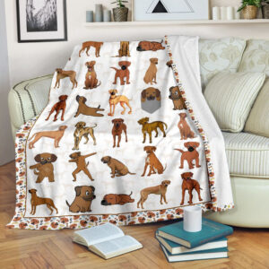 Rhodesian Ridgeback Fleece Throw Blanket – Pendleton…