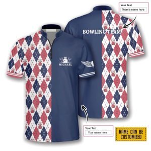 Rhombus Pattern Bowling Personalized Names And Team Jersey Shirt Gift For Bowling Enthusiasts 1 tbrkzs.jpg