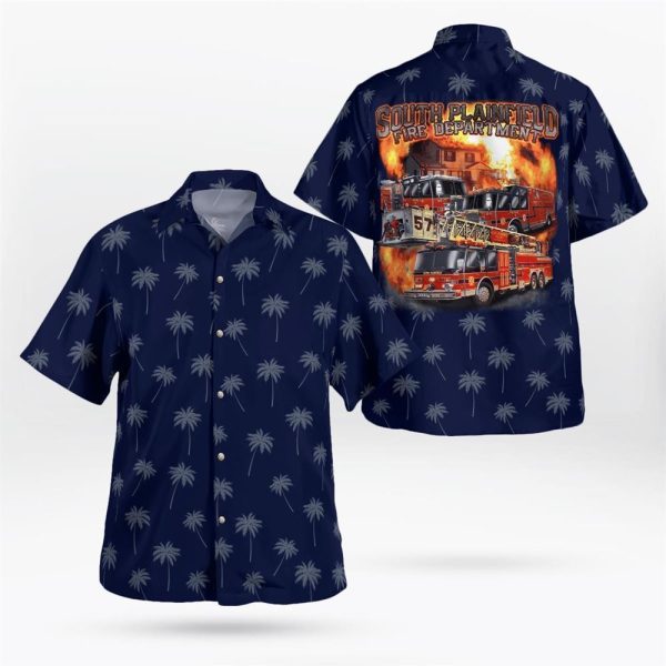 Sanbornton New Hampshire Sanbornton Fire & Rescue Department Hawaiian Shirt – Gifts For Firefighters In New Hampshire