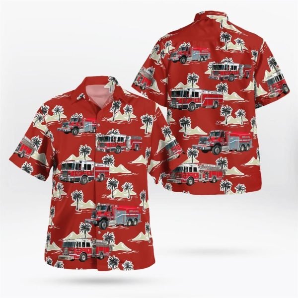 Selkirk, New York, Selkirk Fire Department Hawaiian Shirt – Gifts For Firefighters In Selkirk, NY