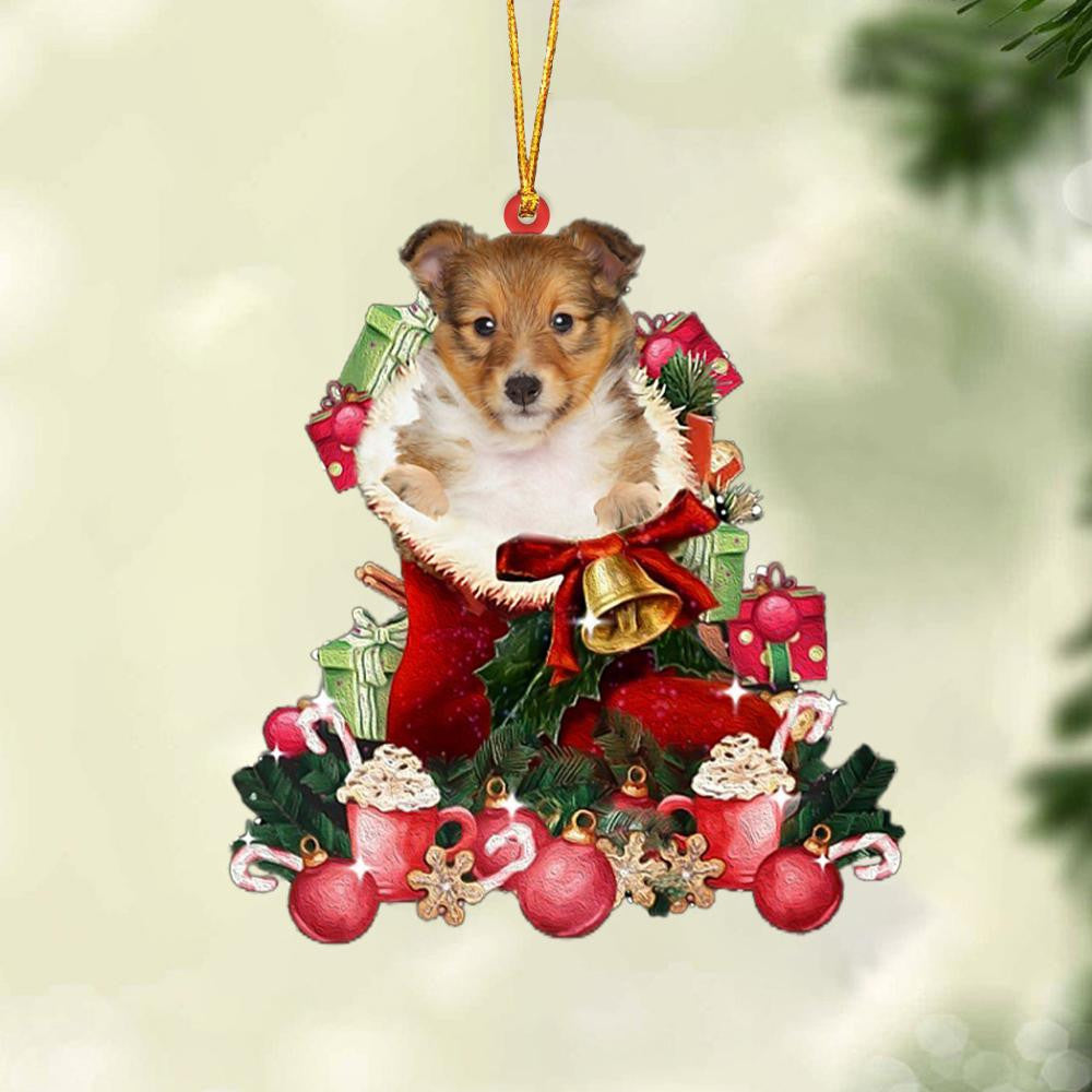 Shetland Sheepdog Red Boot Hanging Christmas Plastic Hanging Ornament – 2022 Christmas Ornament Shetland Sheepdog Red Boot Hanging Christmas Plastic Hanging Ornament – 2022 Christmas Ornament