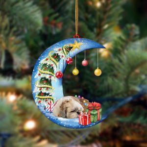 Shih Tzu-Sleep On The Moon Christmas Two…
