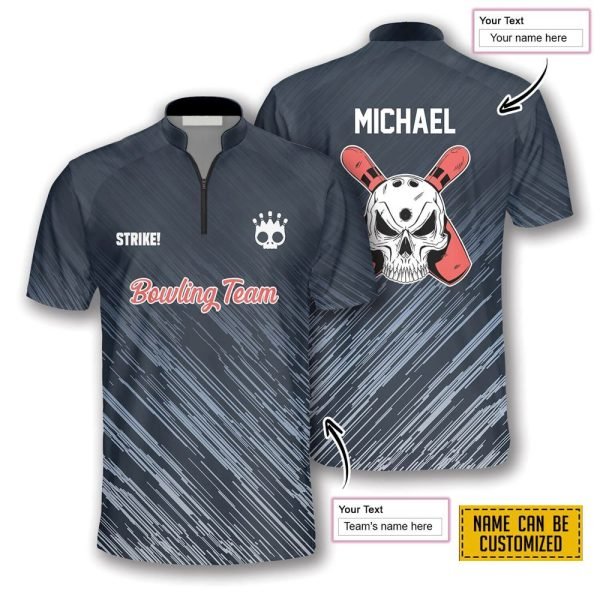Shooting Star Bowling Personalized Names And Team Jersey Shirt – Gift For Bowling Enthusiasts