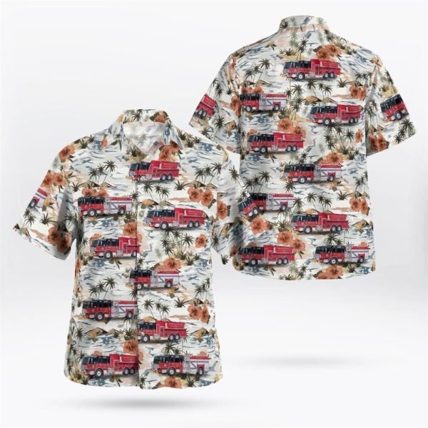 Sicklerville, New Jersey, Winslow Township Fire District No.1 Hawaiian Shirt – Gifts For Firefighters In Sicklerville, NJ