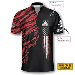 Skull Red Camouflage Bowling Personalized Names And Team Jersey Shirt Gift For Bowling Enthusiasts 1 veb0e6.jpg