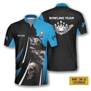 Skull Strike King Bowling Personalized Names And Team Jersey Shirt Gift For Bowling Enthusiasts 2 rwobsl.jpg