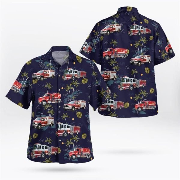 Slater Chemical Fire Company, Glenham, New York Hawaiian Shirt – Gifts For Firefighters In Glenham, NY