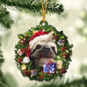 Sloth And Christmas Gift For Her Gift…