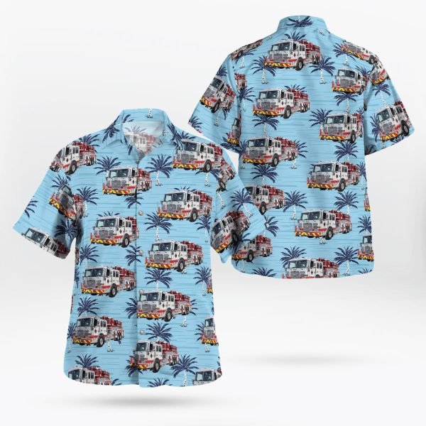 Solvay, New York, Solvay Fire Department Hawaiian Shirt – Gifts For Firefighters In Solvay, NY