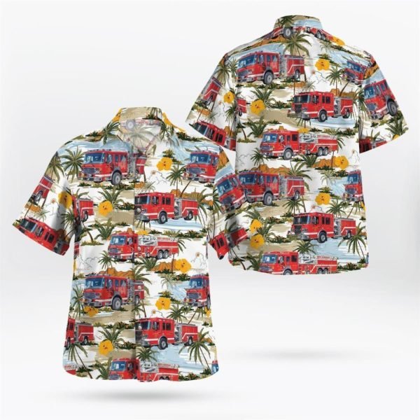 South Hackensack Fire Dept, South Hackensack, NJ Hawaiian Shirt – Gifts For Firefighters In South Hackensack, NJ