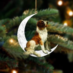 St Bernard-Sit On The Moon-Two Sided Christmas…