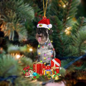 Standard Schnauzer-Dog Be Christmas Tree Hanging Christmas…