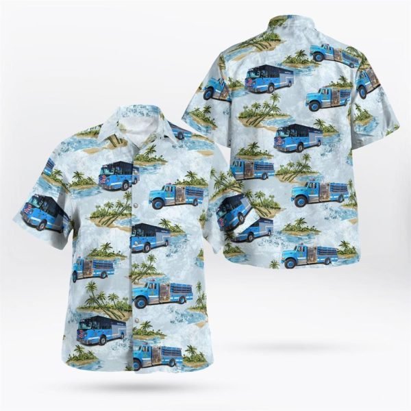 Star Lake Fire Department, Star Lake, New York Hawaiian Shirt – Gifts For Firefighters In Star Lake, NY