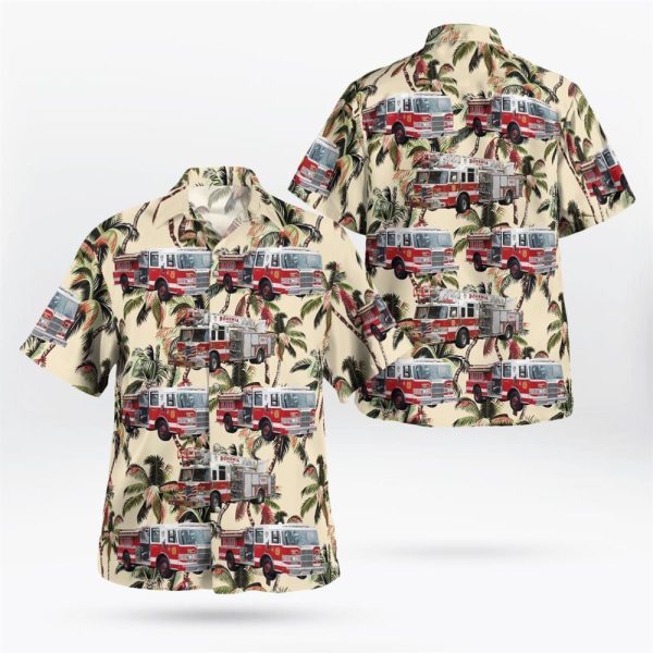 Stockholm, NJ, Hardyston Township Fire Department Hawaiian Shirt – Gifts For Firefighters In Stockholm