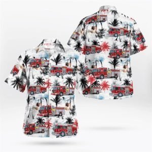 Syracuse Fire Department, Syracuse, NY Hawaiian Shirt…