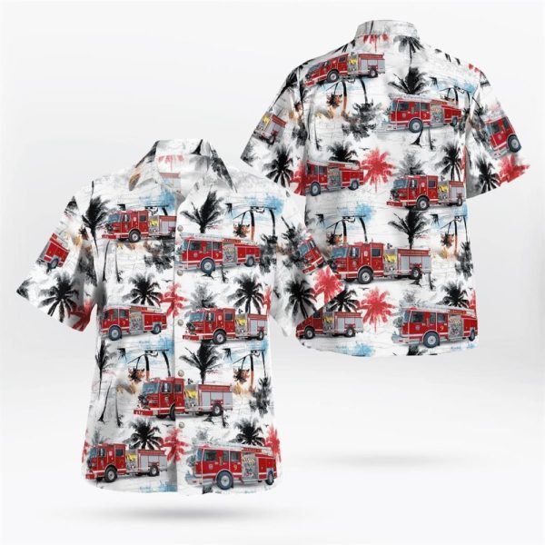 Syracuse Fire Department, Syracuse, NY Hawaiian Shirt – Gifts For Firefighters In Syracuse, NY