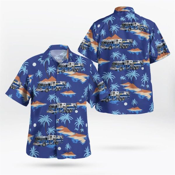 Syracuse, NY, Salina Consolidated Fire District 2 Hawaiian Shirt – Gifts For Firefighters In Syracuse