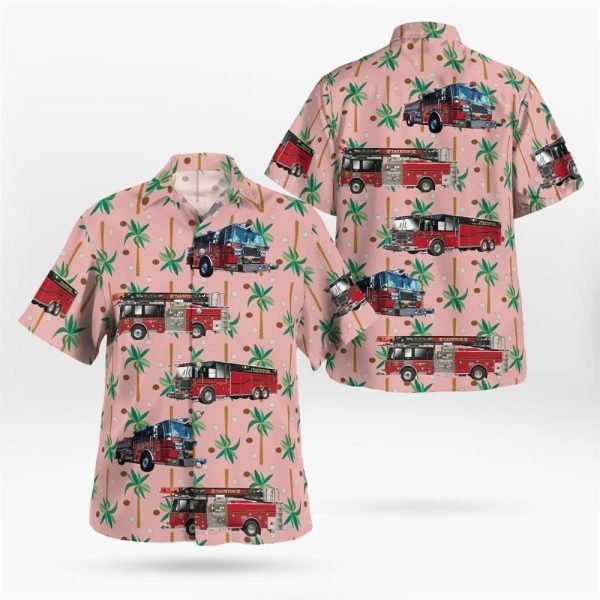 Syracuse, Onondaga County, New York, Taunton Fire Department Hawaiian Shirt – Gifts For Firefighters In Syracuse, NY