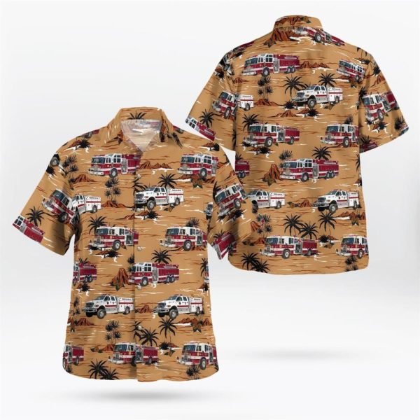 Tarrytown, New York, Pocantico Hills Fire Department Hawaiian Shirt – Gifts For Firefighters In Tarrytown, NY