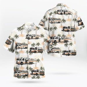 Tenafly Fire Department, New Jersey Hawaiian Shirt…