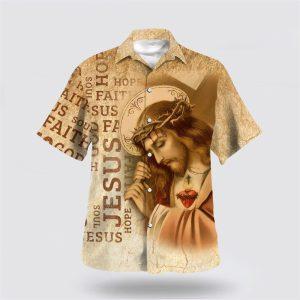 The Sacred Heart Of Jesus Hawaiian Shirts…