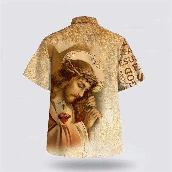 The Sacred Heart Of Jesus Hawaiian Shirts – Gifts For Christian Families