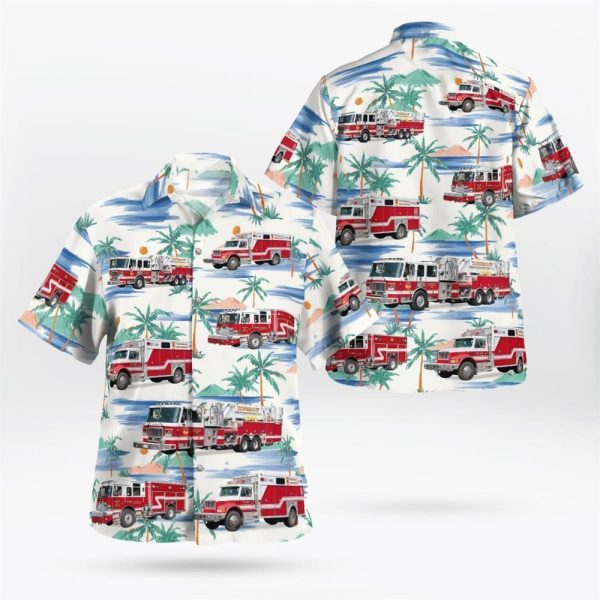 Thornwood, NY, Thornwood Fire Department Hawaiian Shirt – Gifts For Firefighters In Thornwood