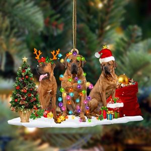 Tosa-Christmas Dog Friends Hanging Christmas Plastic Hanging…