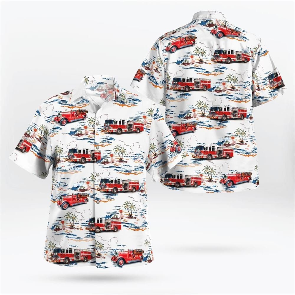 Town of Dover Fire Department, Dover, New Jersey Hawaiian Shirt – Gifts For Firefighters In Dover, NJ Town of Dover Fire Department, Dover, New Jersey Hawaiian Shirt – Gifts For Firefighters In Dover, NJ
