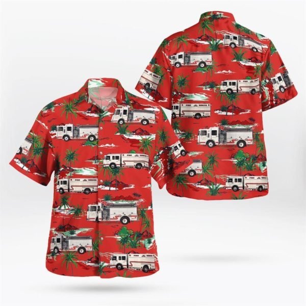 Tri County Volunteer Fire Company, Hackettstown, New Jersey Hawaiian Shirt – Gifts For Firefighters In Hackettstown, NJ