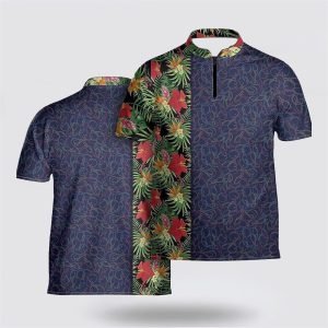 Tropical Bowling Pattern Bowling Jersey Shirt – Gift For Bowling Enthusiasts