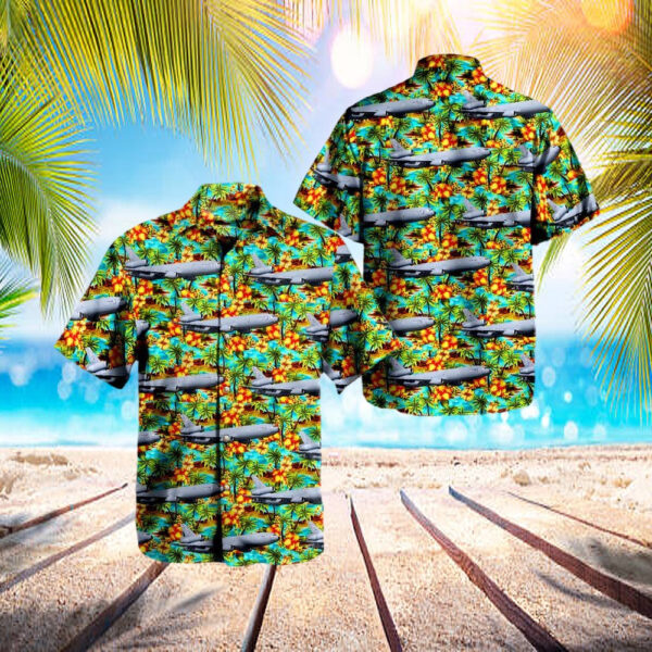 U.S. Air Force Mcdonnell Douglas Kc-10a Extender (Dc-10-30cf) Hawaiian Shirt – Beachwear For Men – Best Hawaiian Shirts