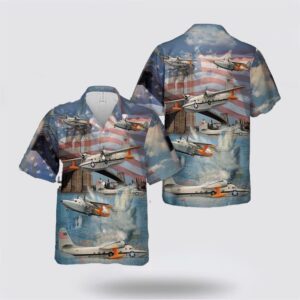 US Navy Grumman HU-16 Hawaiian Shirt –…