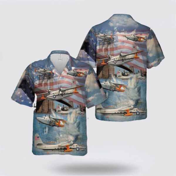 US Navy Grumman HU-16 Hawaiian Shirt – Gifts For Military Personnel