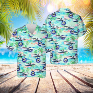 US Air Force Dornier C-146A Wolfhound Of 524th Special Operations Squadron Hawaiian Shirt - Mens Hawaiian Shirt - US Air Force Gifts