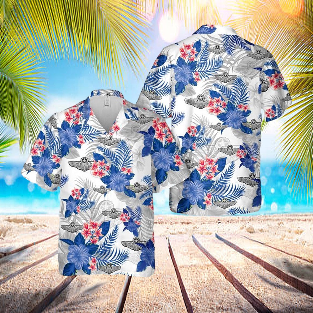 US Air Force Enlisted Aircrew Master Wings Hawaiian Shirt – Mens Hawaiian Shirt – US Air Force Gifts US Air Force Enlisted Aircrew Master Wings Hawaiian Shirt – Mens Hawaiian Shirt – US Air Force Gifts