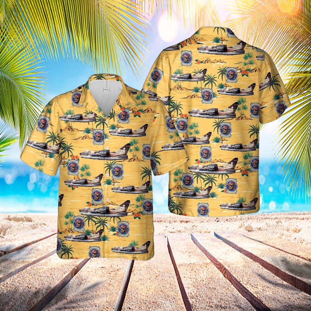 US Air Force Puerto Rico Air National Guard A-7D Corsair II 198th Tactical Fighter Squadron Hawaiian Shirt – Mens Hawaiian Shirt – US Air Force Gifts US Air Force Puerto Rico Air National Guard A-7D Corsair II 198th Tactical Fighter Squadron Hawaiian Shirt – Mens Hawaiian Shirt – US Air Force Gifts