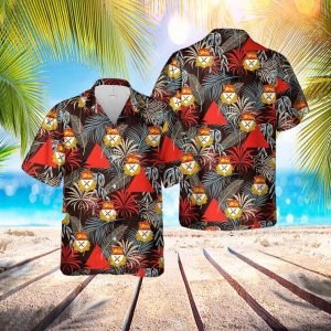 US Army 15th Cavalry Regiment Hawaiian Shirt…