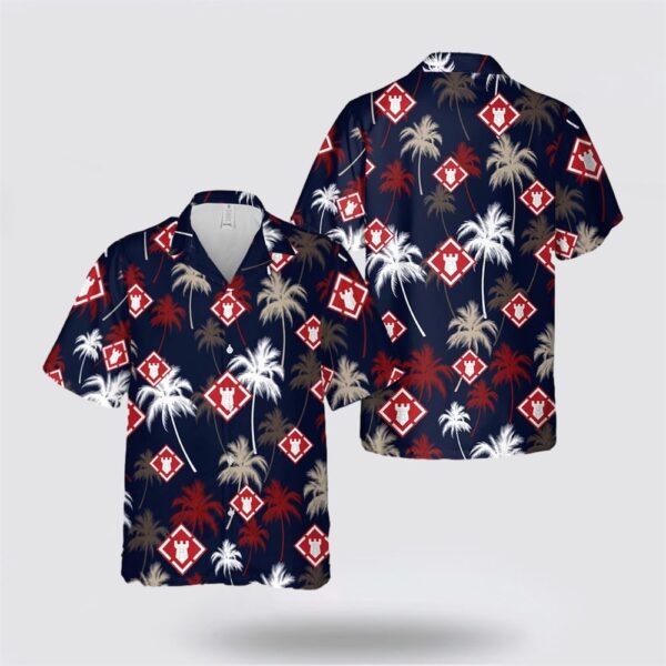 US Army 20th Engineer Brigade Hawaiian Shirt – Gift For Military Personnel