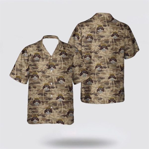 US Army 51st Infantry Long Range Surveillance E Company Ranger Hawaiian Shirt – Gift For Military Personnel