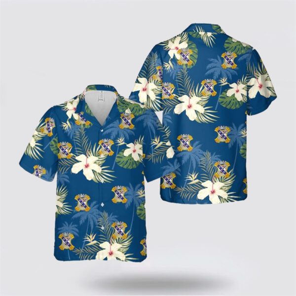 US Army 8th Infantry Regiment Fighting Eagles Hawaiian Shirt – Gift For Military Personnel