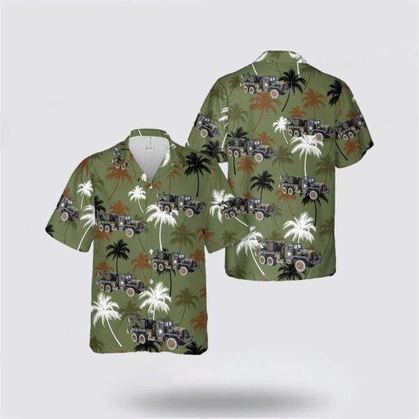 US Army M534 Medium Wrecker Hawaiian Shirt – Gift For Military Personnel