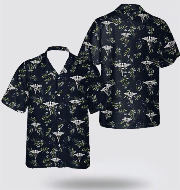 US Army Medical Service Corps Men’s Hawaiian Shirt – Gift For Military Personnel