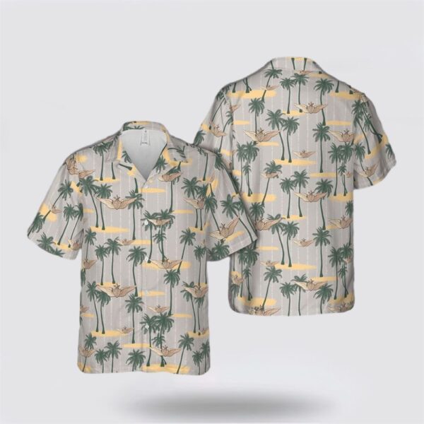 US Army Senior Flight Surgeon Wings Hawaiian Shirt – Gift For Military Personnel