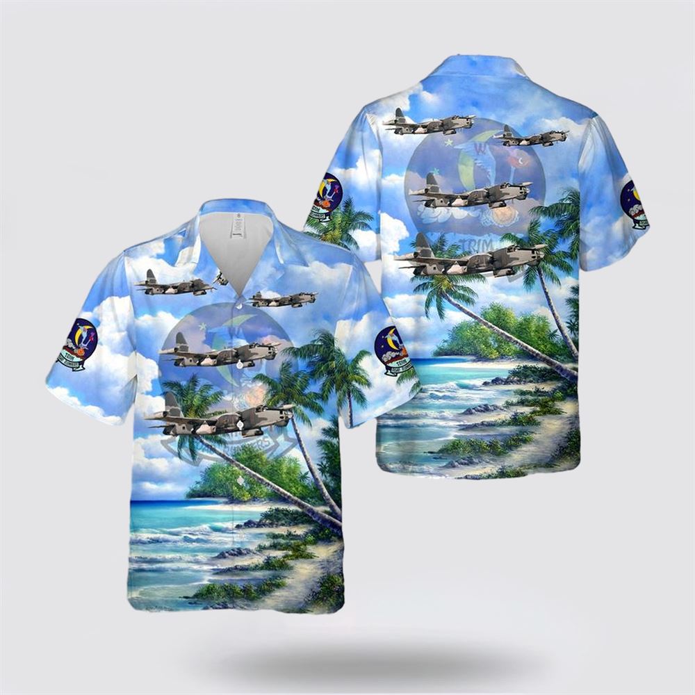 US Navy AP-2H Neptune Of VAH-21 Roadrunners Hawaiian Shirt – Beachwear Gift For Military Personnel
