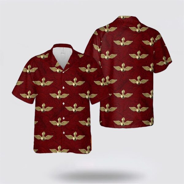 US Navy Aviation Ordnance Insignia Hawaiian Shirt – Gifts For Military Personnel